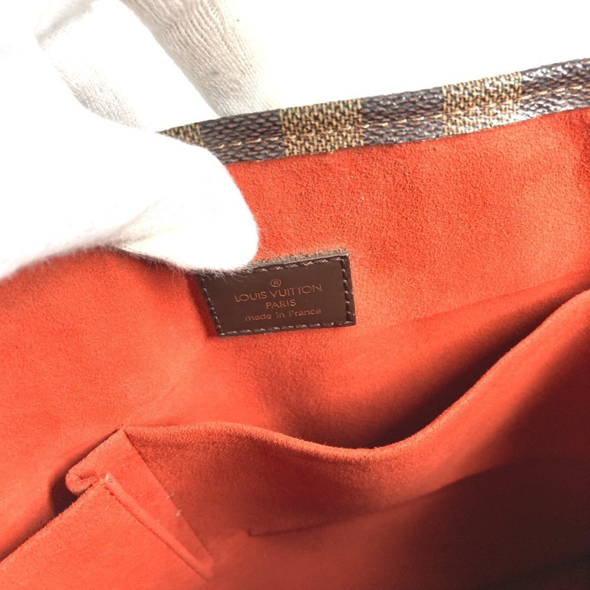 Louis Vuitton Brown Damier Canvas Ebene Damier Canvas Handbag Tote Bag