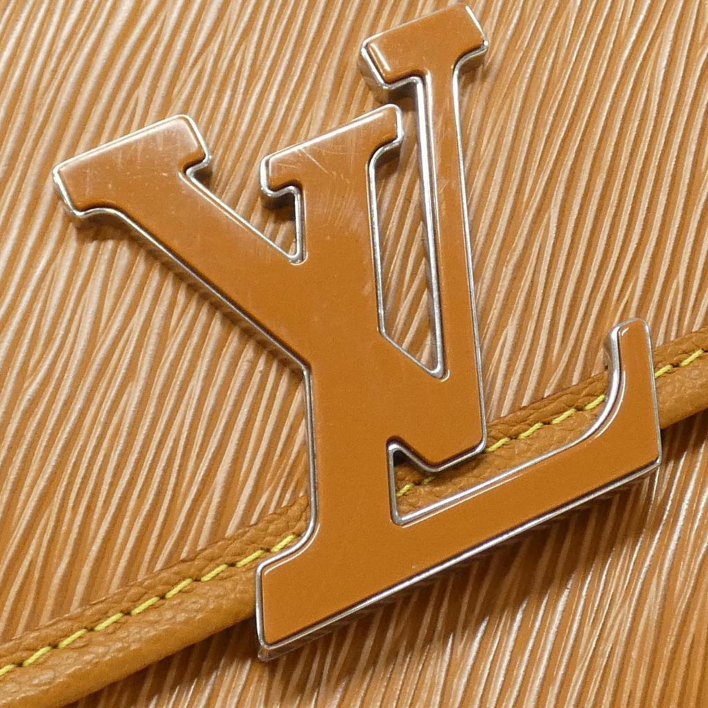Louis Vuitton Silver Leather Shoulder Bag