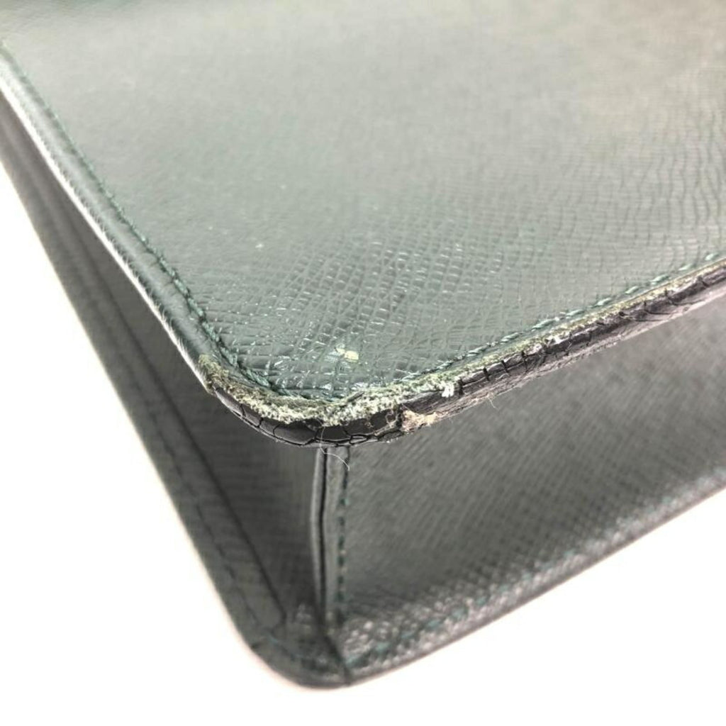 Louis Vuitton Taiga Green Briefcase