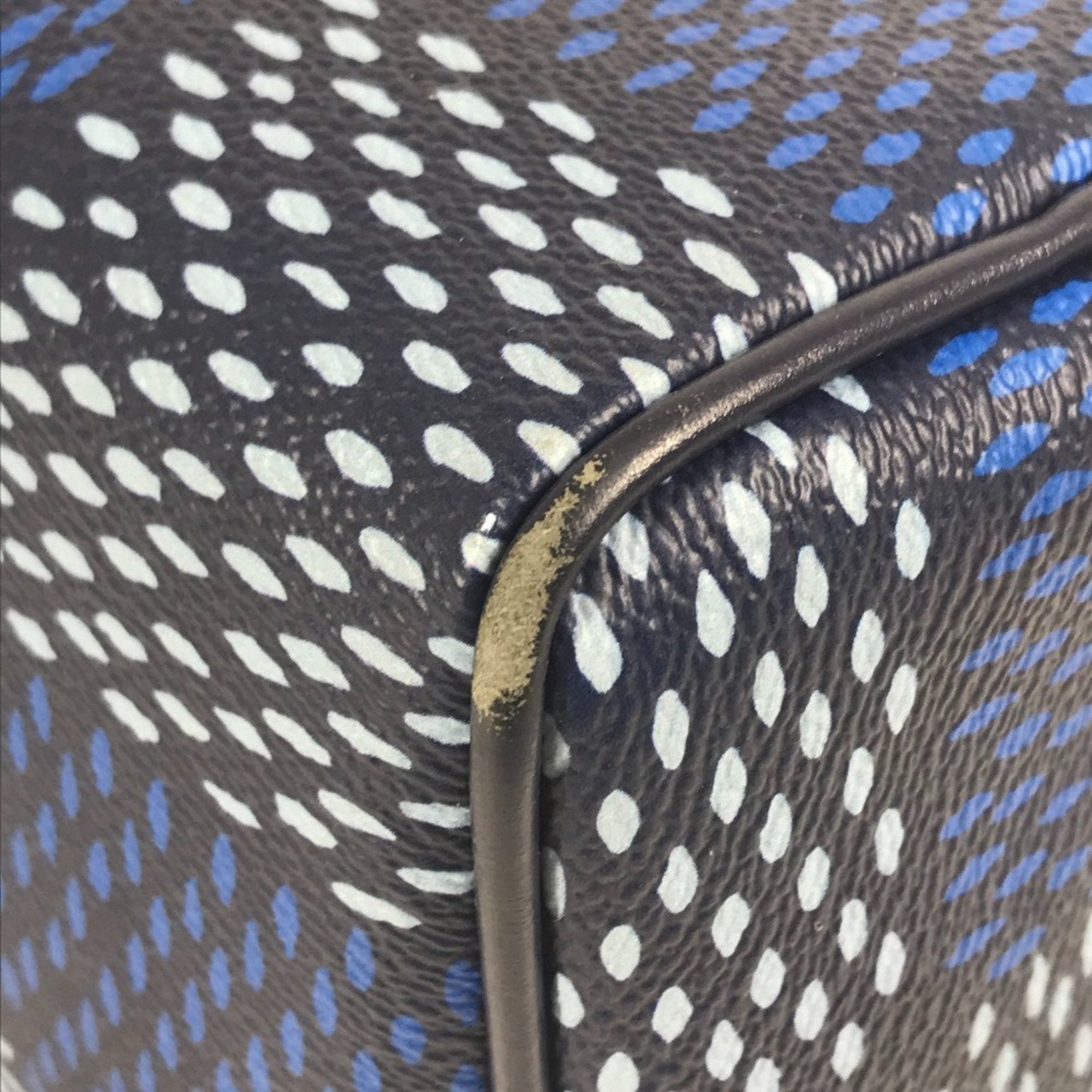 Louis Vuitton Blue Damier Canvas Clutch Bag
