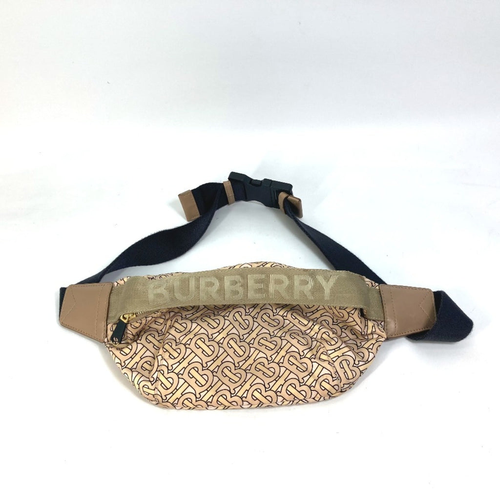 Burberry Beige Nylon Fanny Pack Shoulder Bag