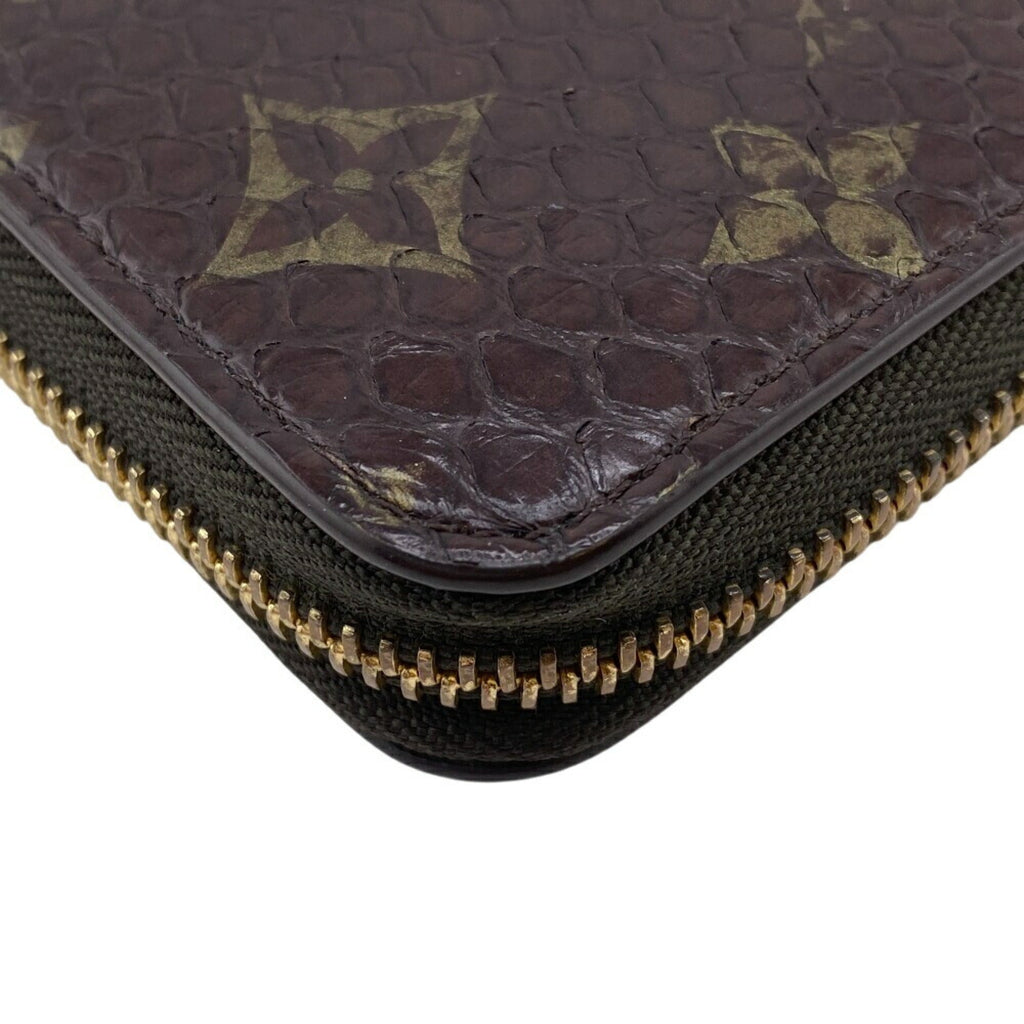 Louis Vuitton Exotic Brown Monogram Monogram Long Wallet