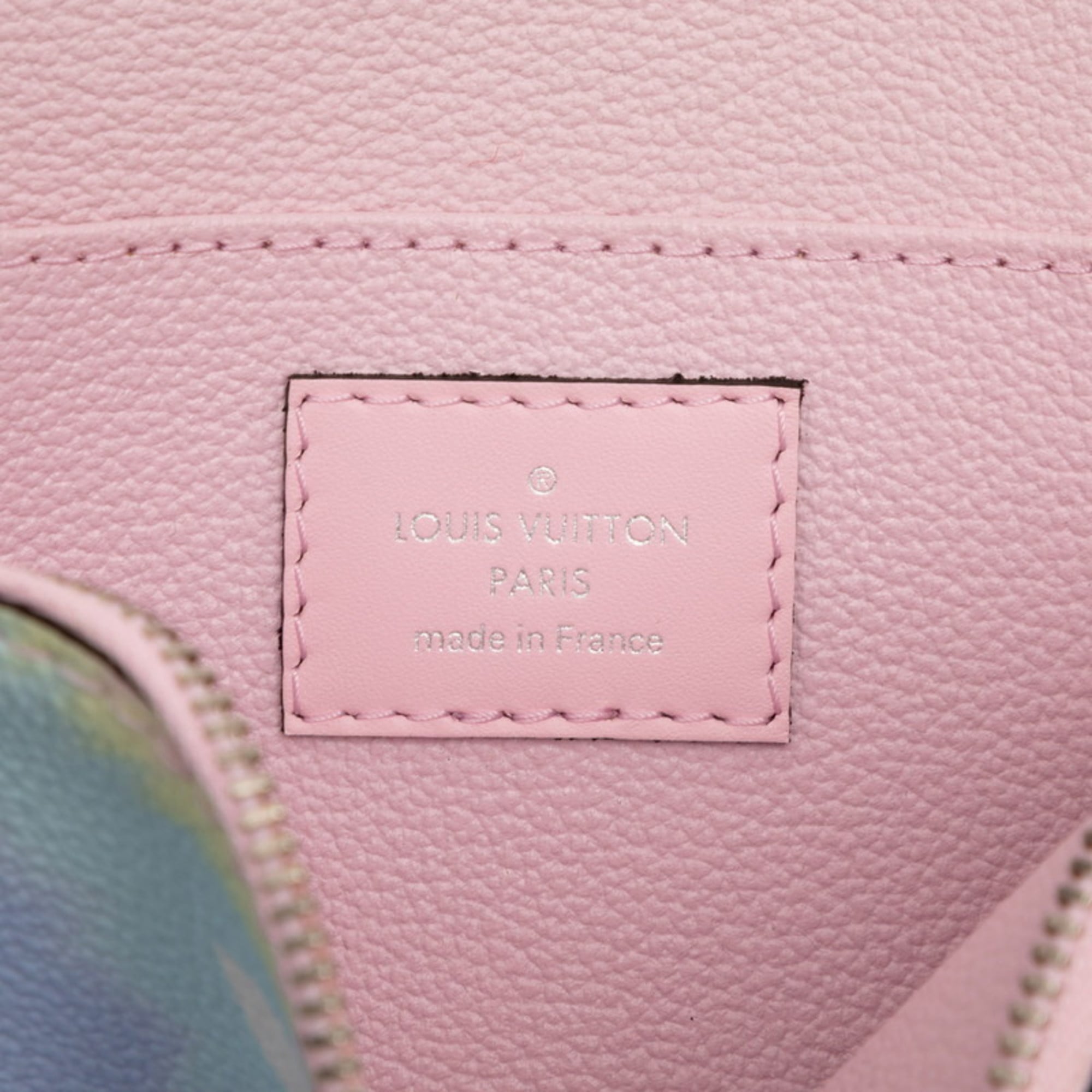 Louis Vuitton Multi-Color Pvc Leather Pouch