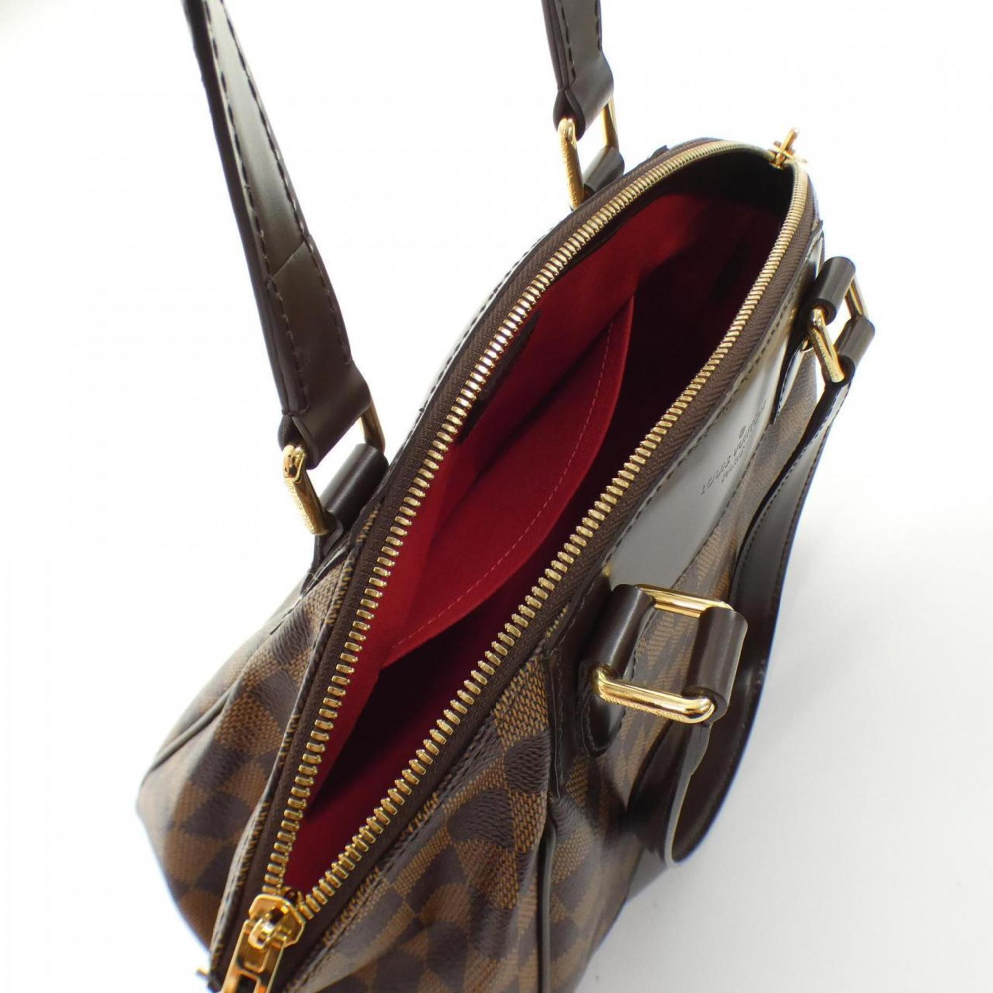 Louis Vuitton Damier Damier Canvas Ebene Damier Canvas Handbag