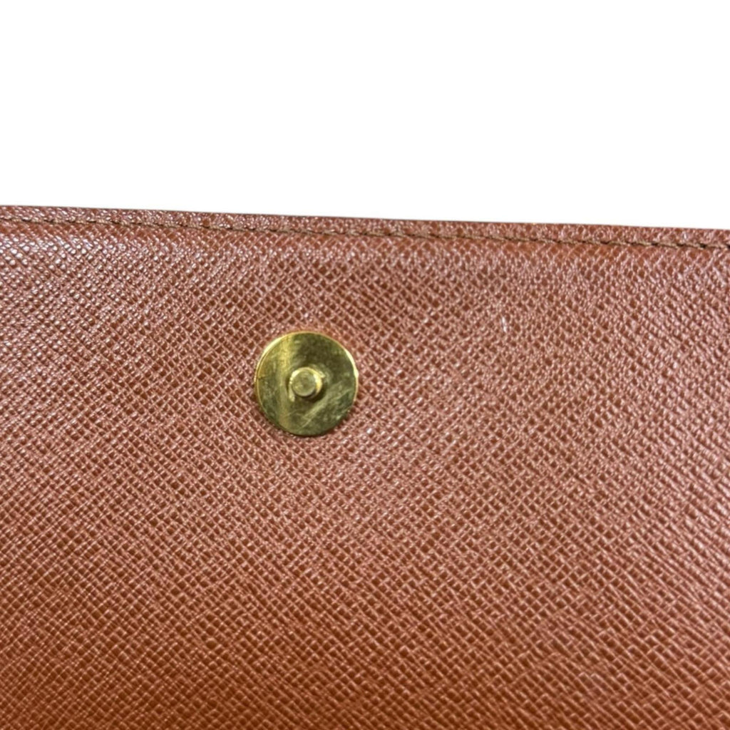 Louis Vuitton Brown Monogram Canvas Shoulder Bag