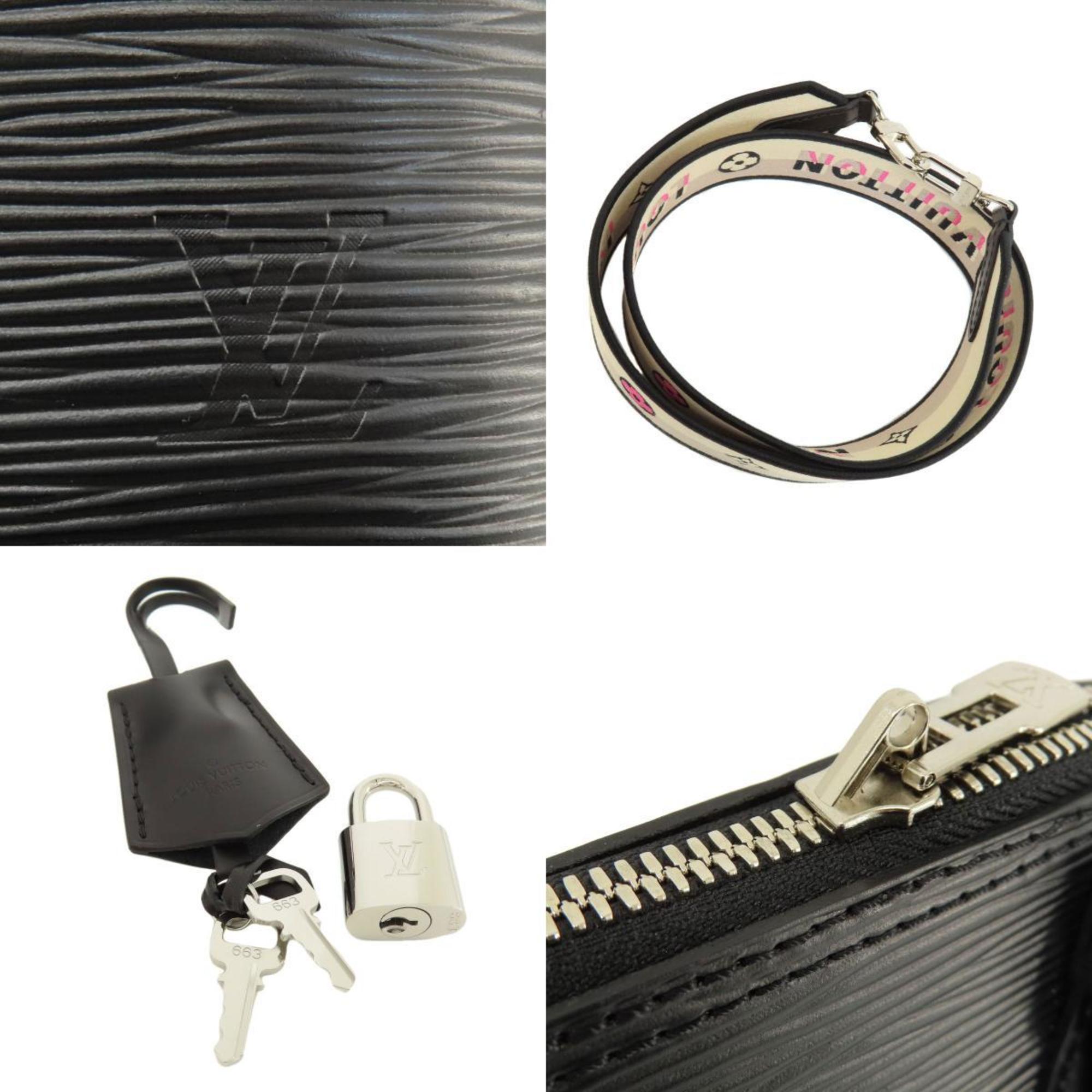 Louis Vuitton Epi Black Epi Leather Handbag