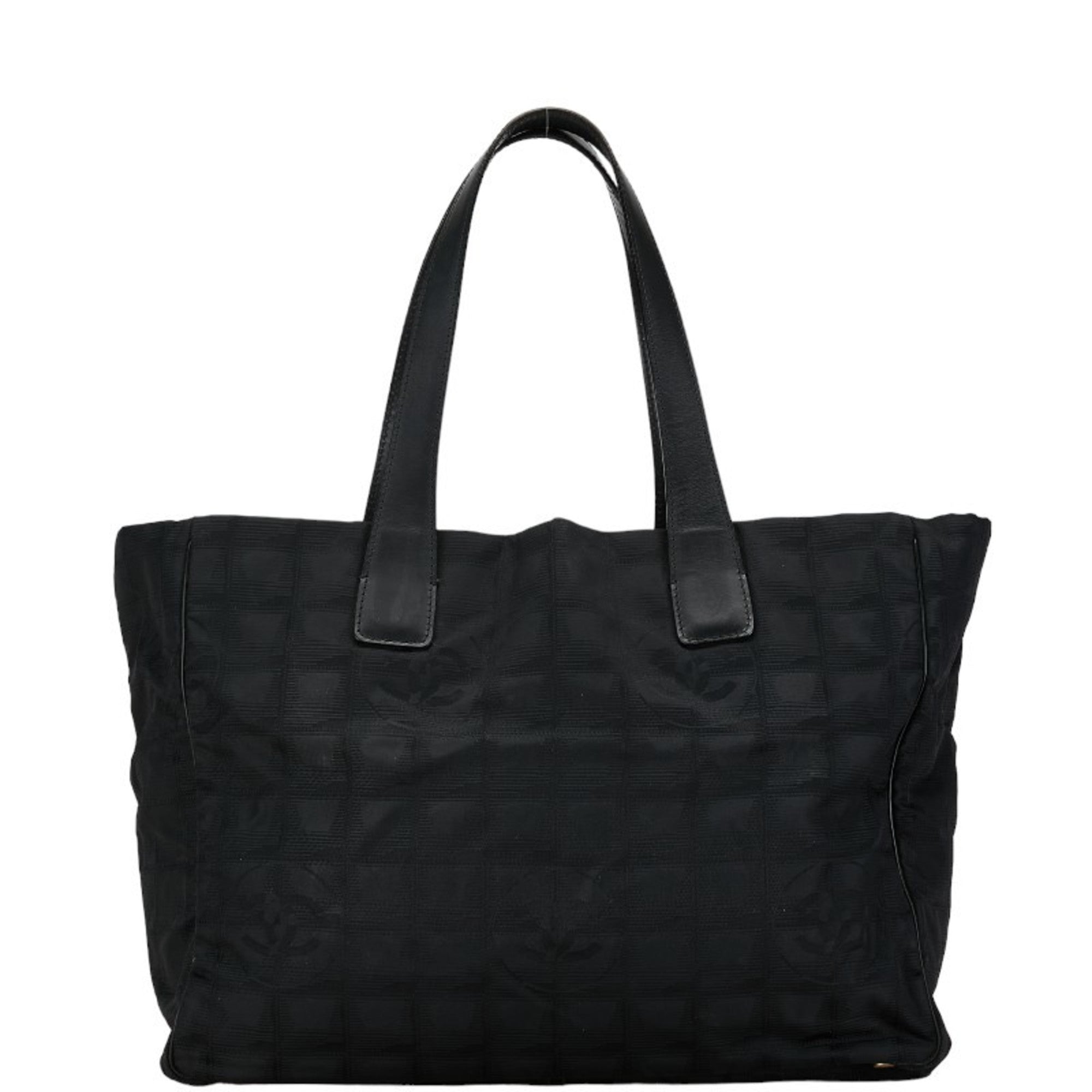 Chanel New Travel Line Black New Travel Line Pochette Pouch Tote Bag