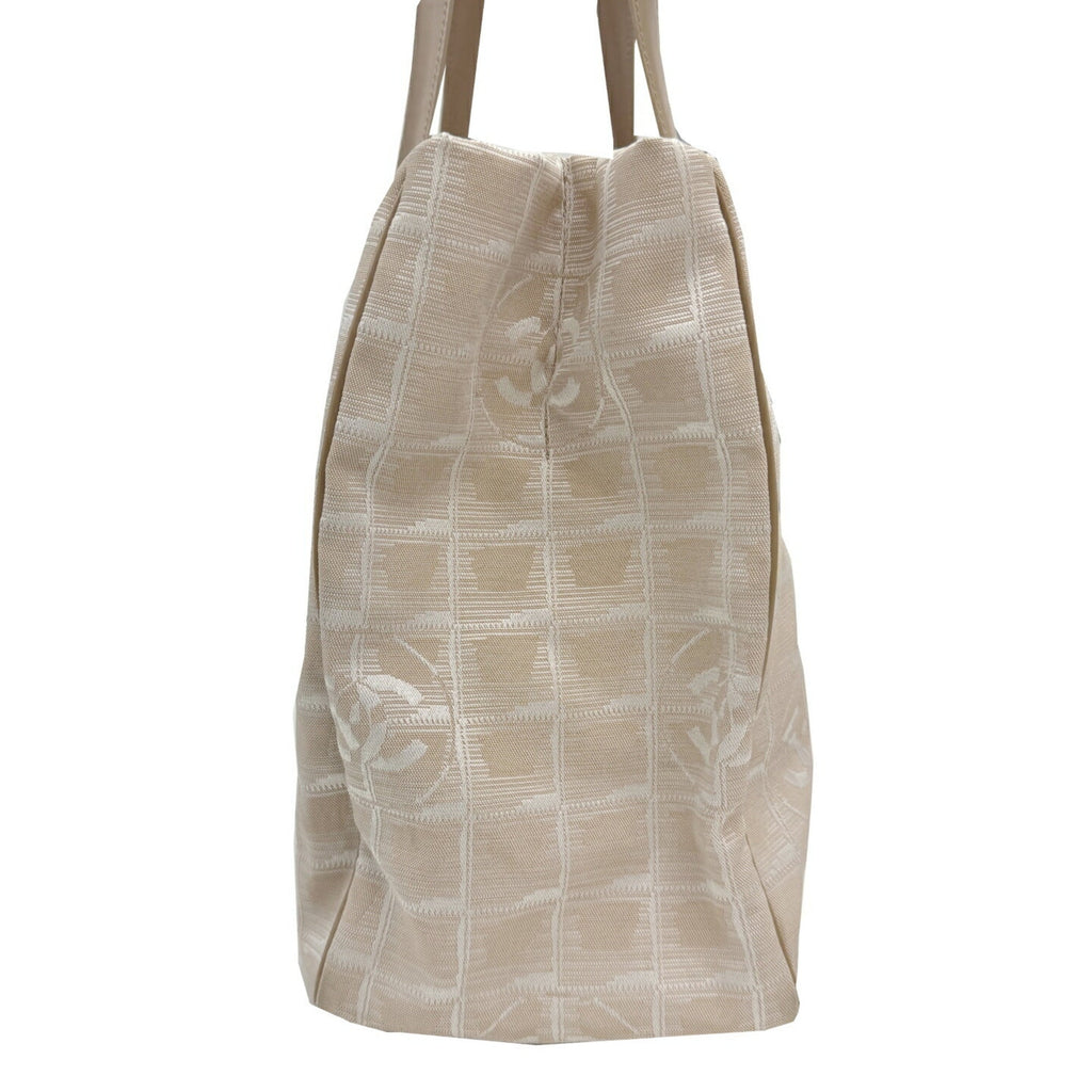 Chanel Beige New Travel Line Tote Bag