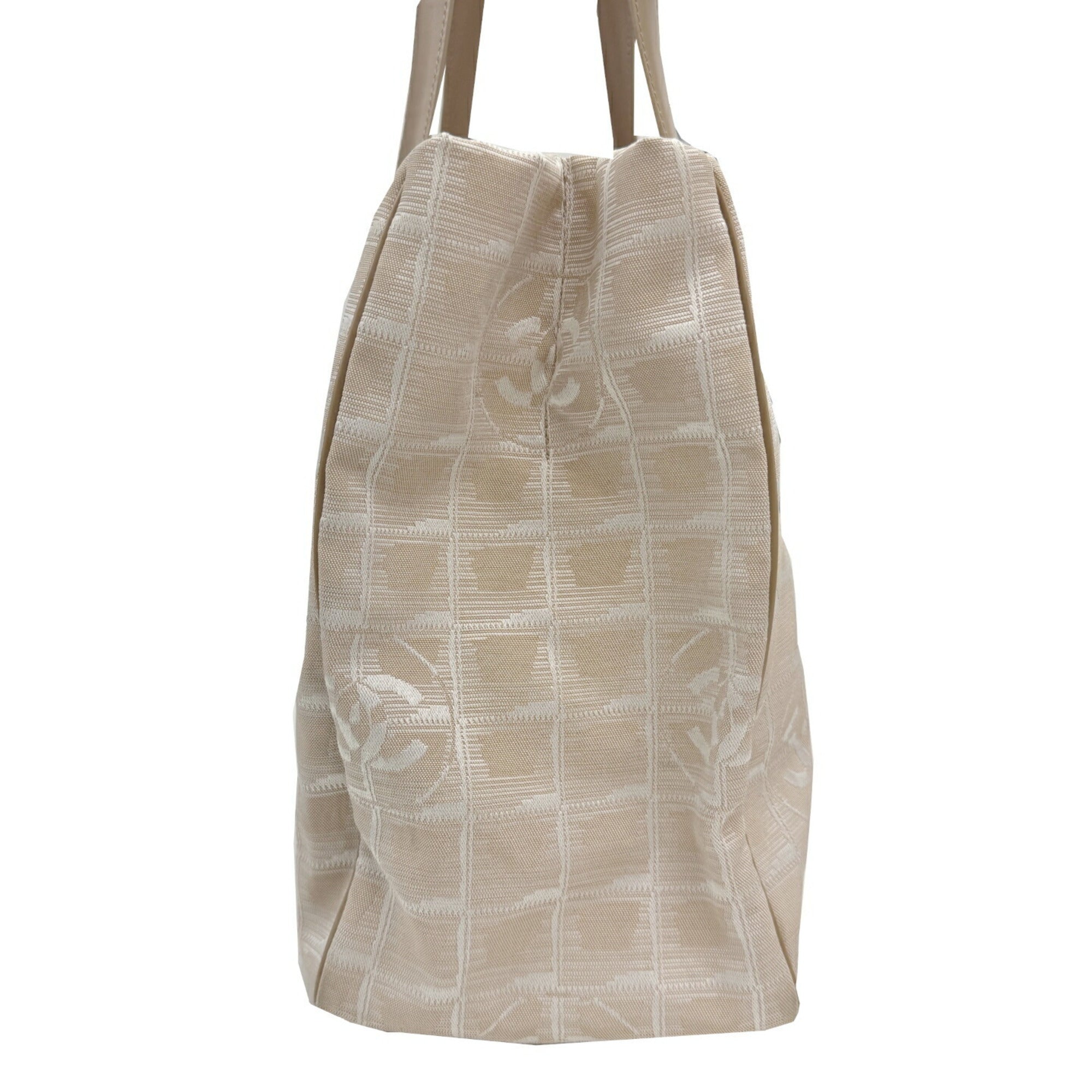 Chanel Beige New Travel Line Tote Bag