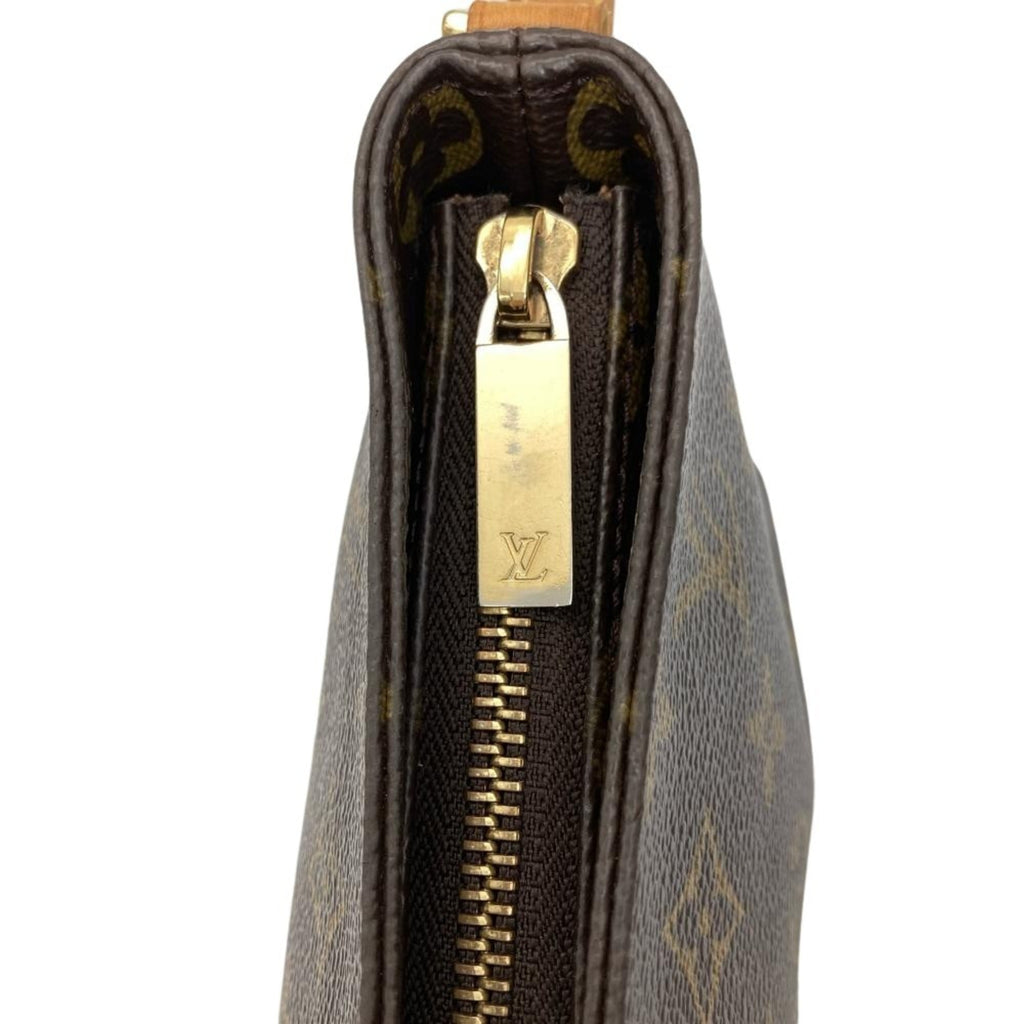 Louis Vuitton Brown Monogram Canvas Shoulder Bag
