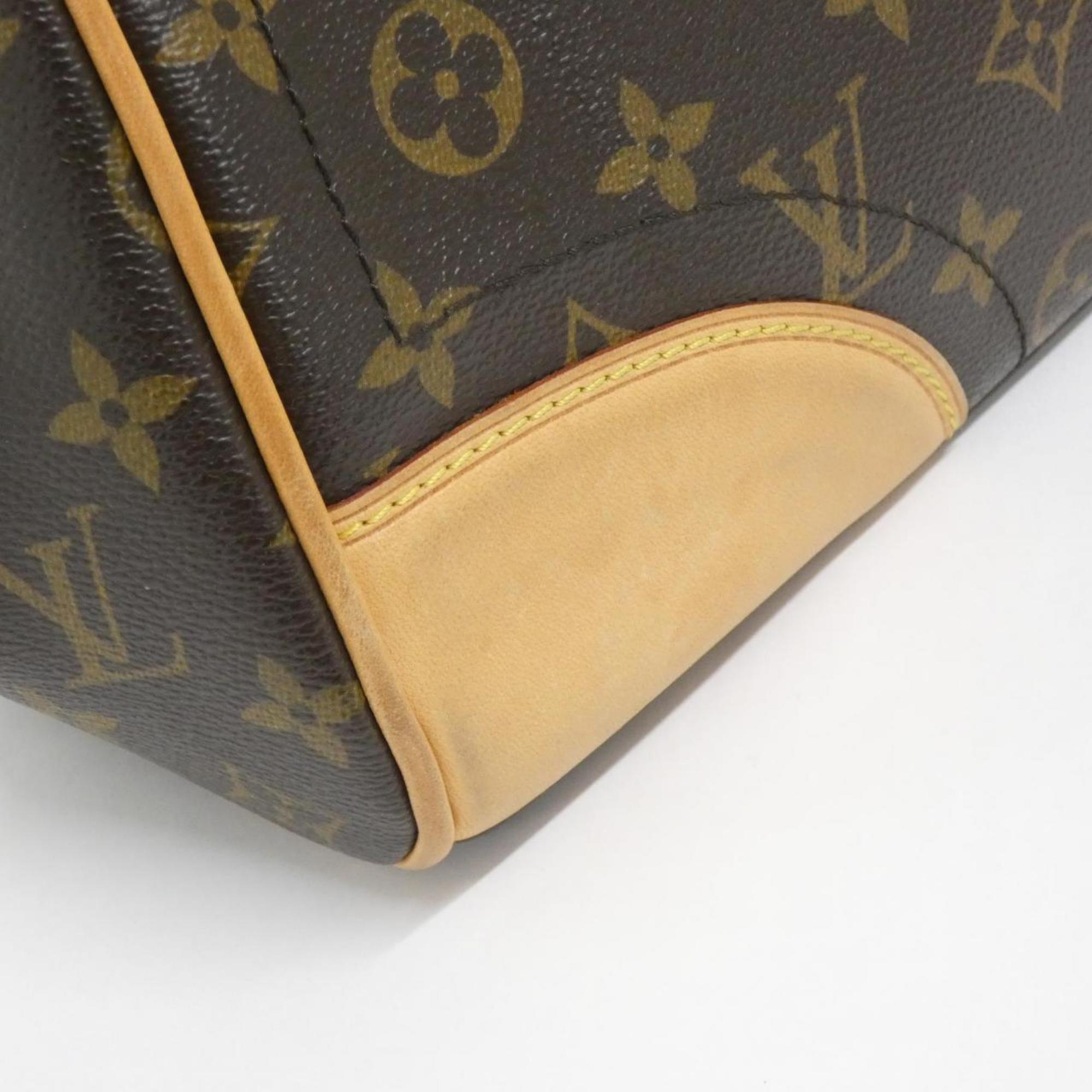 Louis Vuitton Marron Coated Canvas Shoulder Bag