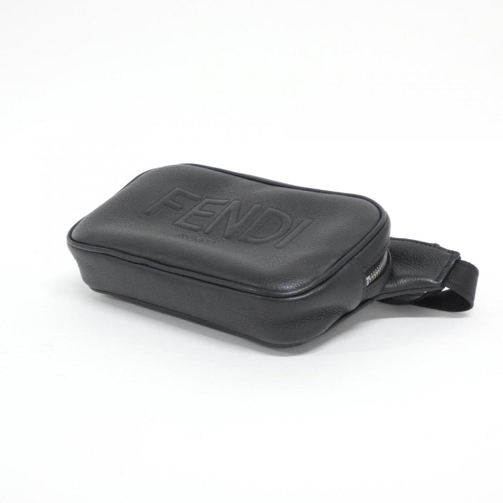 Fendi Black Leather Fanny Pack