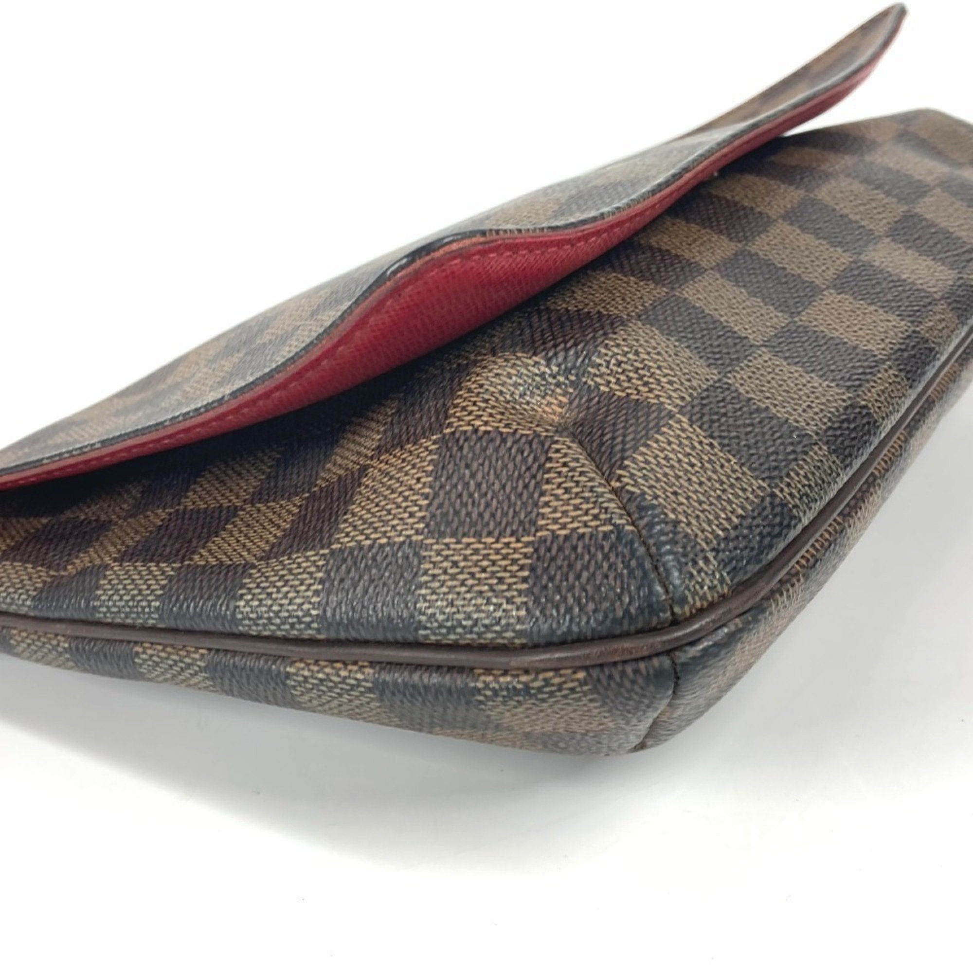 Louis Vuitton Brown Ebene Damier Canvas Pochette Shoulder Bag
