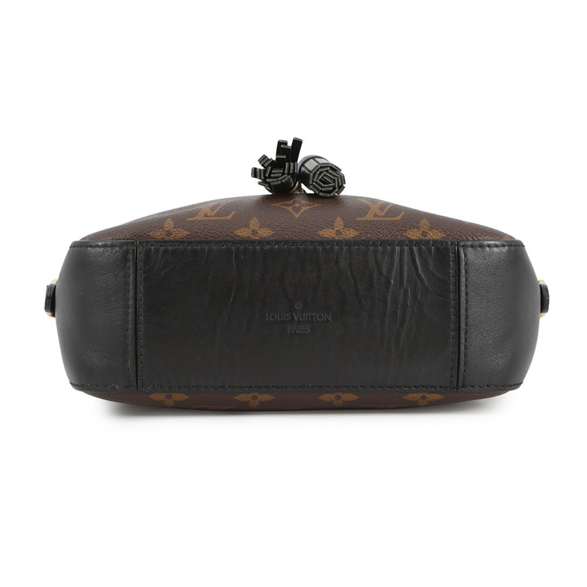 Louis Vuitton Black Monogram Noir Monogram Leather Shoulder Bag