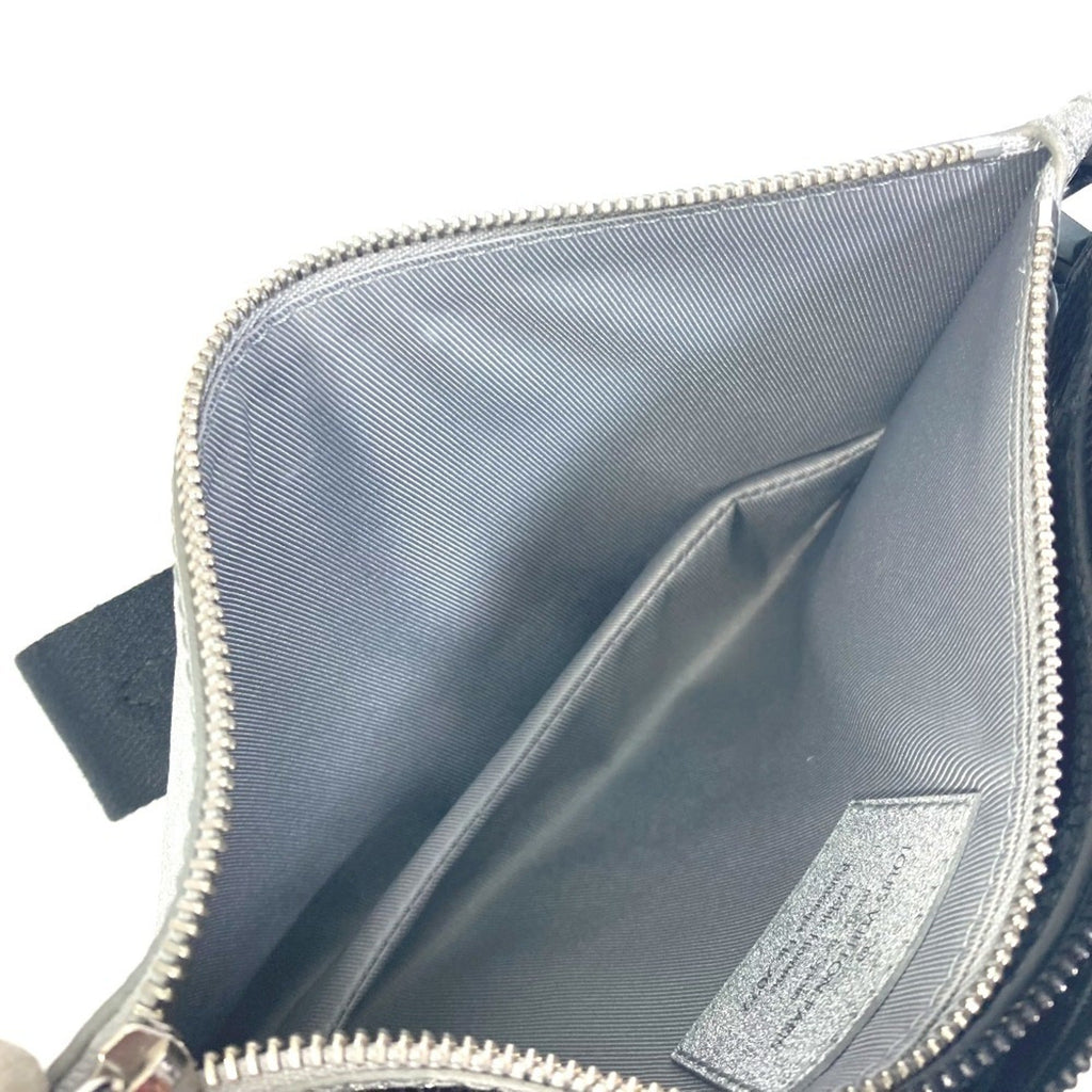 Louis Vuitton Black Silver Leather Shoulder Bag