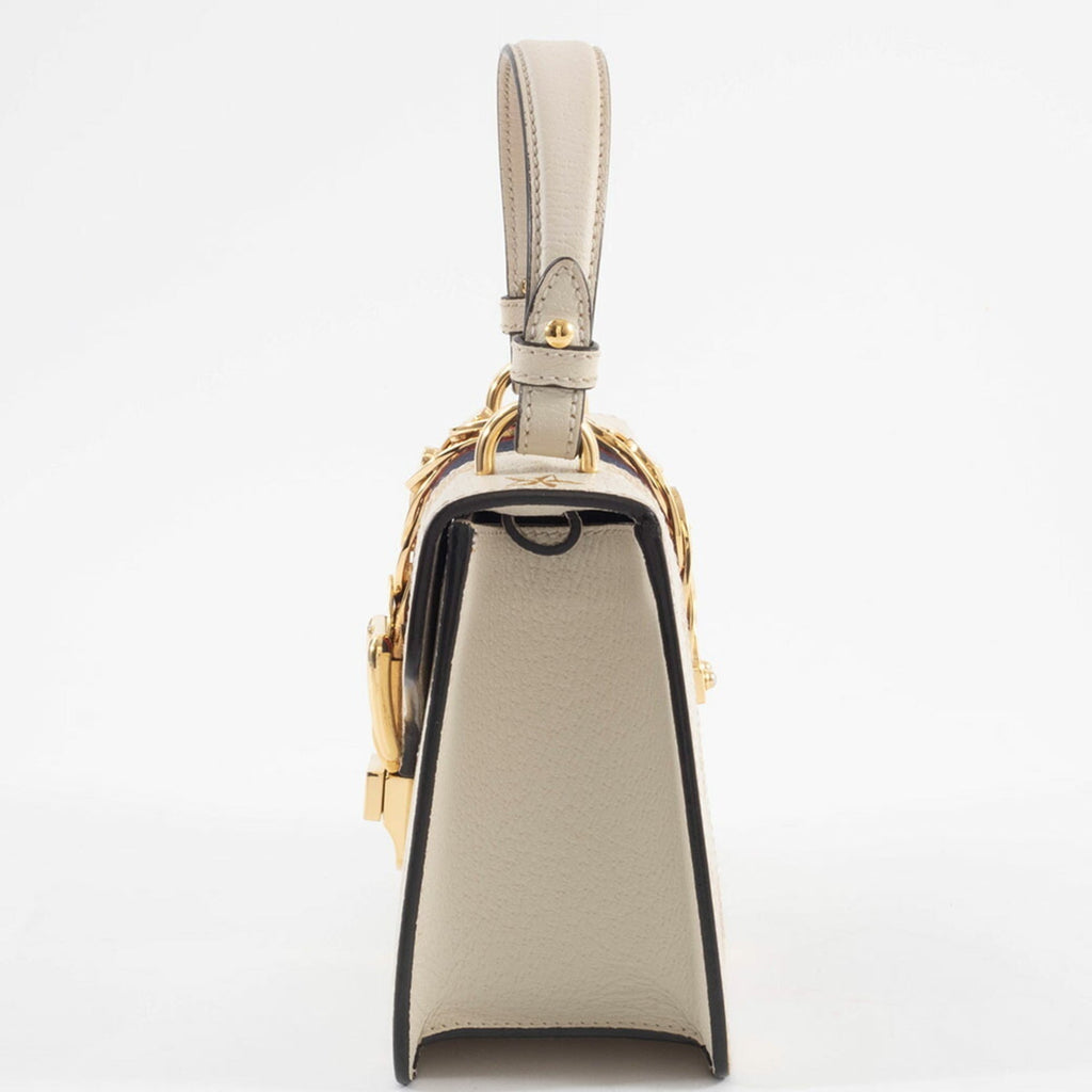 Gucci White Leather Handbag (Pre-Owned)