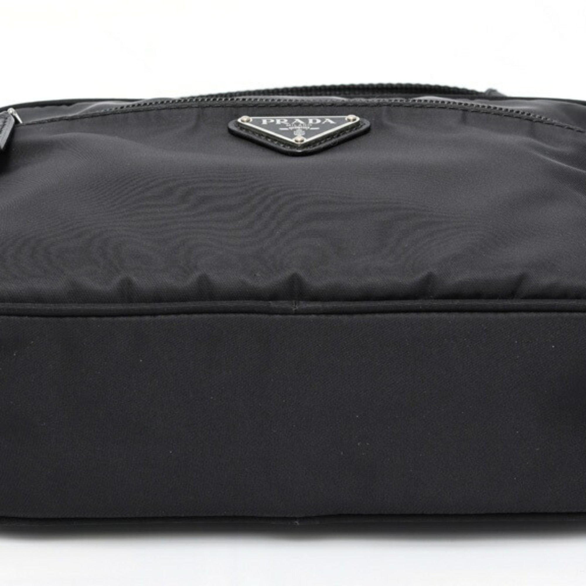 Prada Black Nylon Shoulder Bag