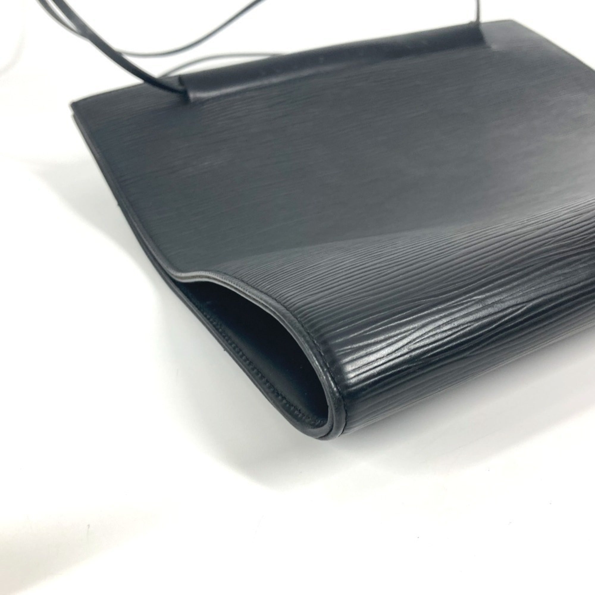 Louis Vuitton Epi Black Noir Epi Leather Shoulder Bag Tote Bag