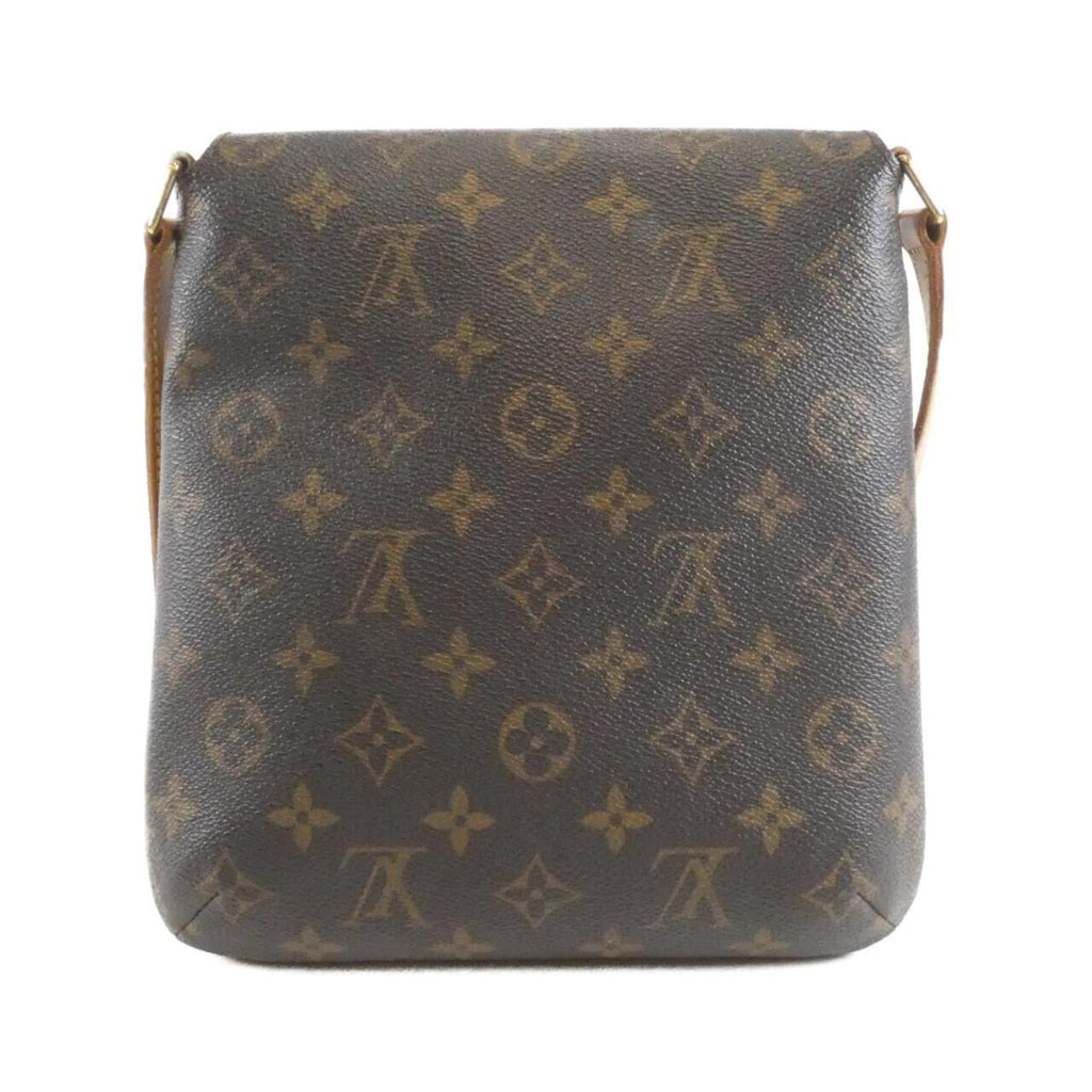 Louis Vuitton Marron Coated Canvas Shoulder Bag
