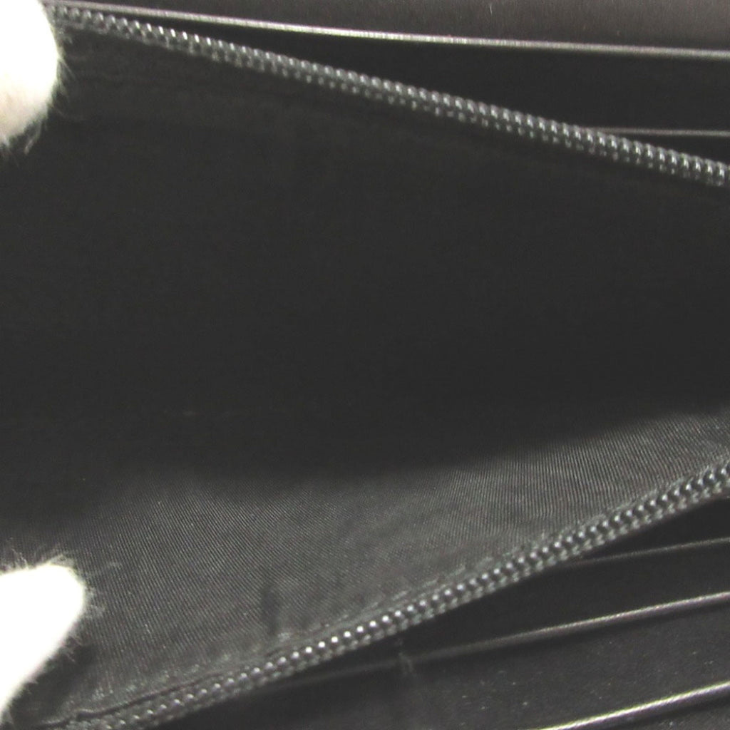 Gucci Black Suede Long Wallet (Bi-Fold) (Pre-Owned)
