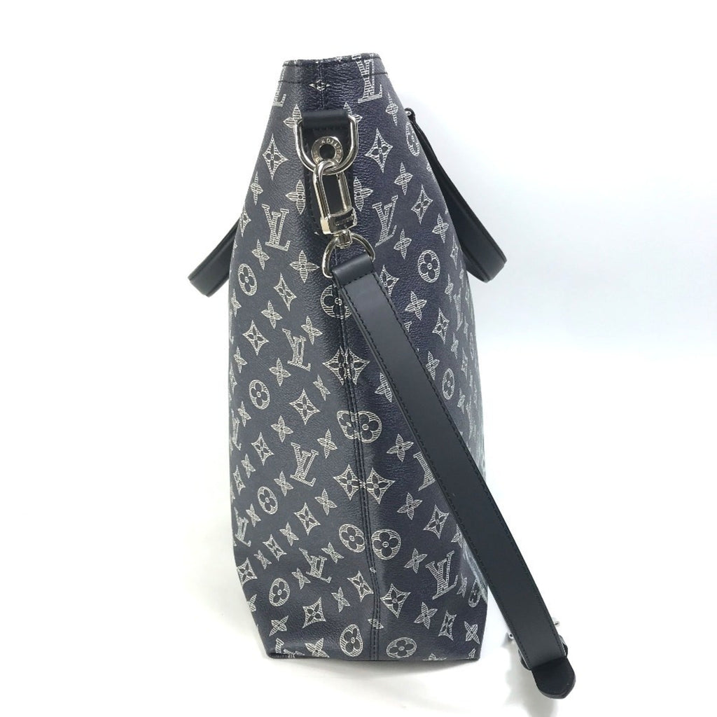 Louis Vuitton Monogram Savane Navy Shoulder Bag Tote Bag
