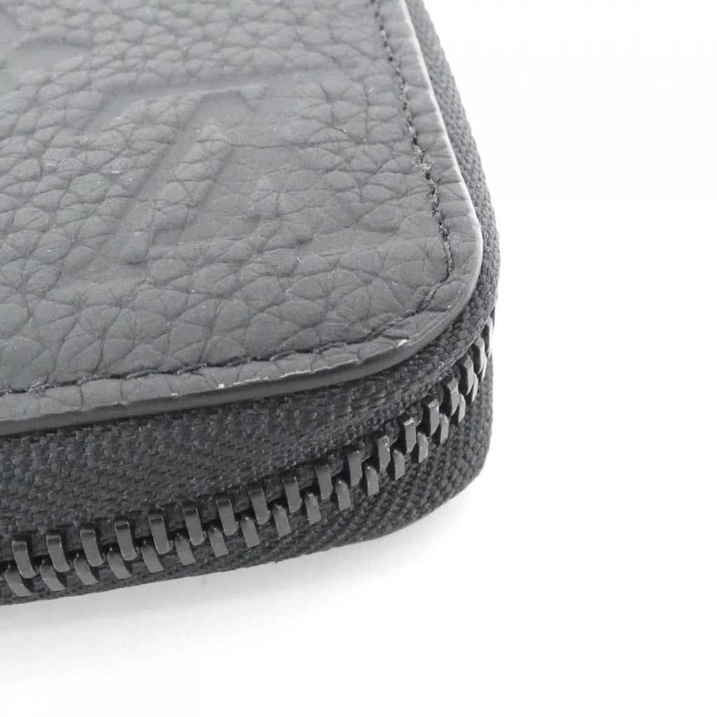 Louis Vuitton Black Leather Long Wallet