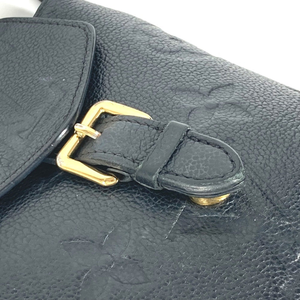 Louis Vuitton Black Noir Monogram Empreinte Backpack