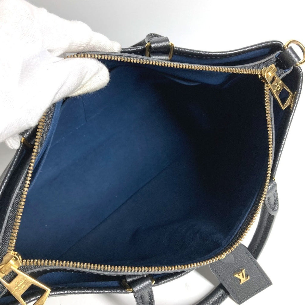 Louis Vuitton Monogram Empreinte Black Noir Monogram Empreinte Shoulder Bag Tote Bag