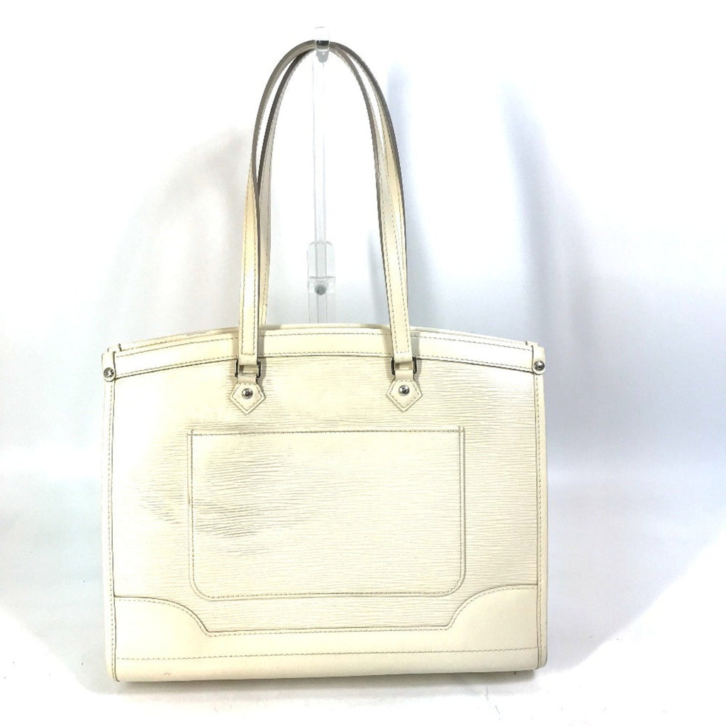 Louis Vuitton Epi Galle Lv Off White White Epi Leather Shoulder Bag Tote Bag