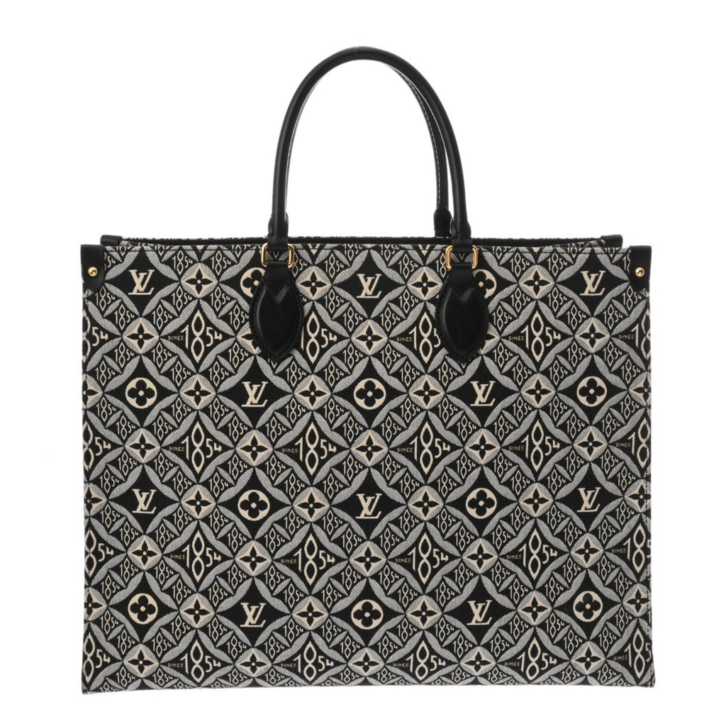 Louis Vuitton Black White Monogram Handbag