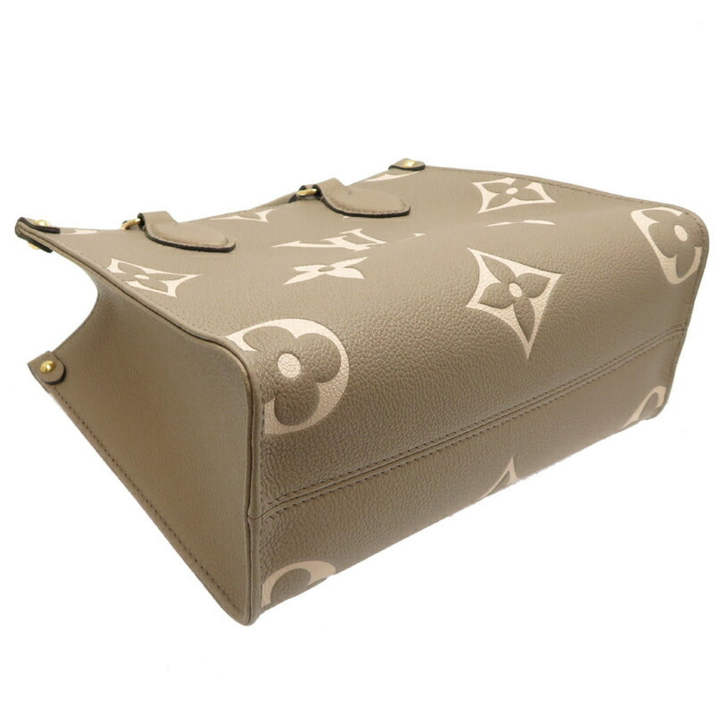Louis Vuitton Cream Tourterelle Monogram Empreinte Handbag
