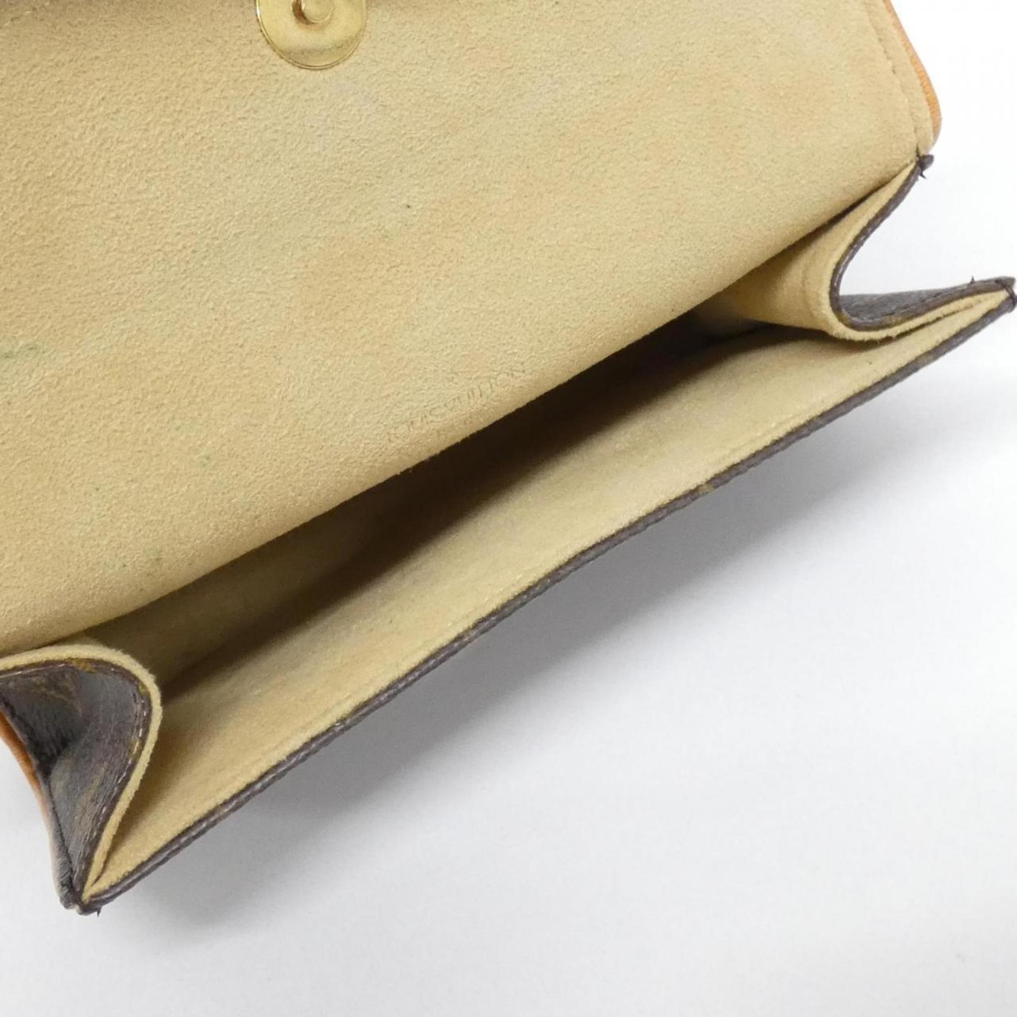 Louis Vuitton Marron Coated Canvas Fanny Pack Pochette