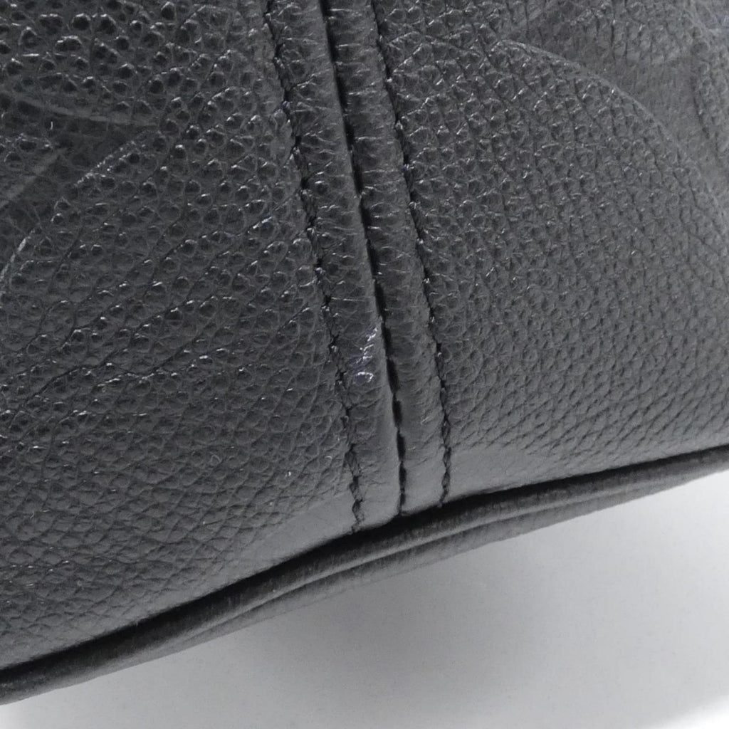Louis Vuitton Black Leather Handbag