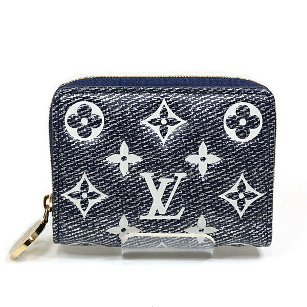 Louis Vuitton Navy Leather Wallet