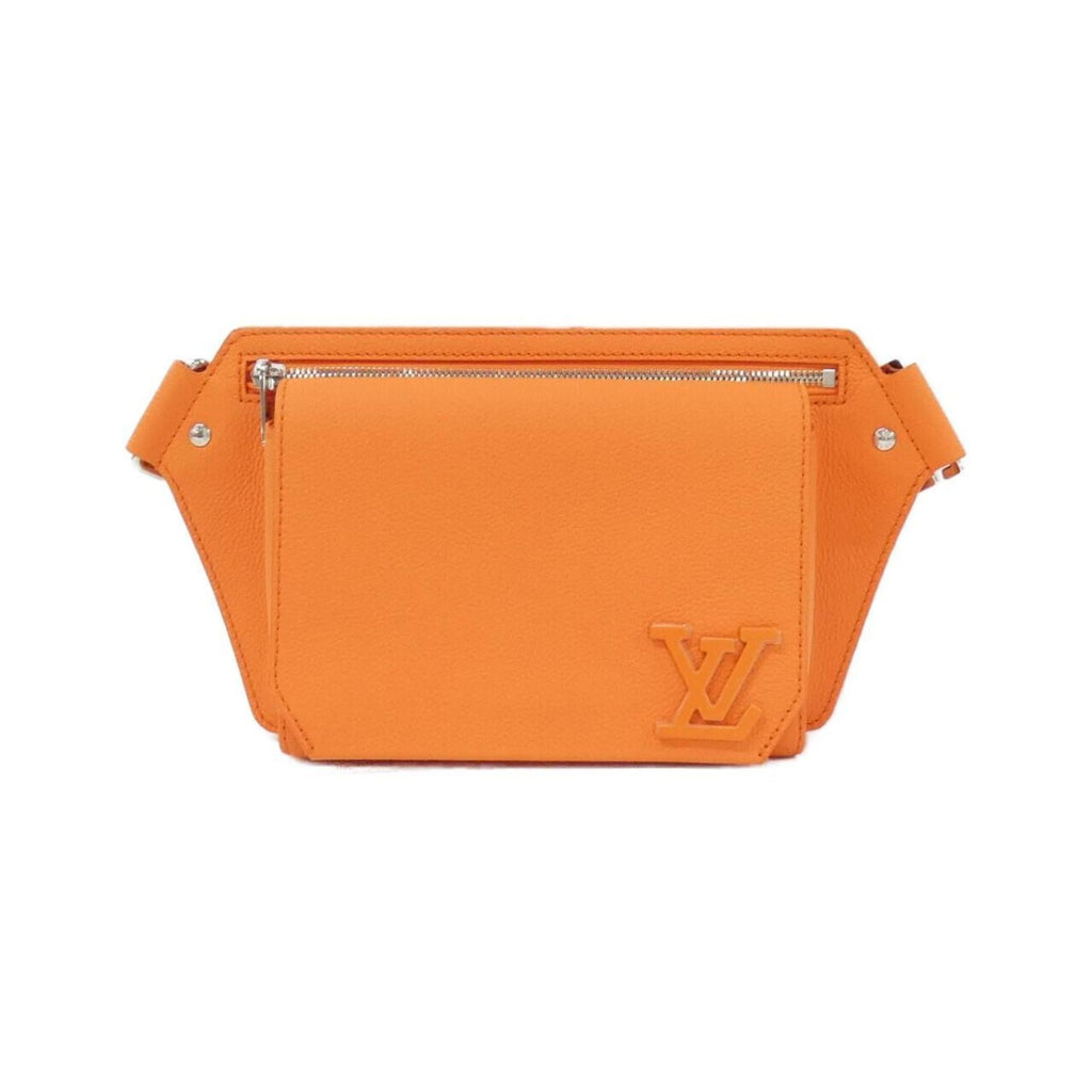 Louis Vuitton Orange Leather Shoulder Bag
