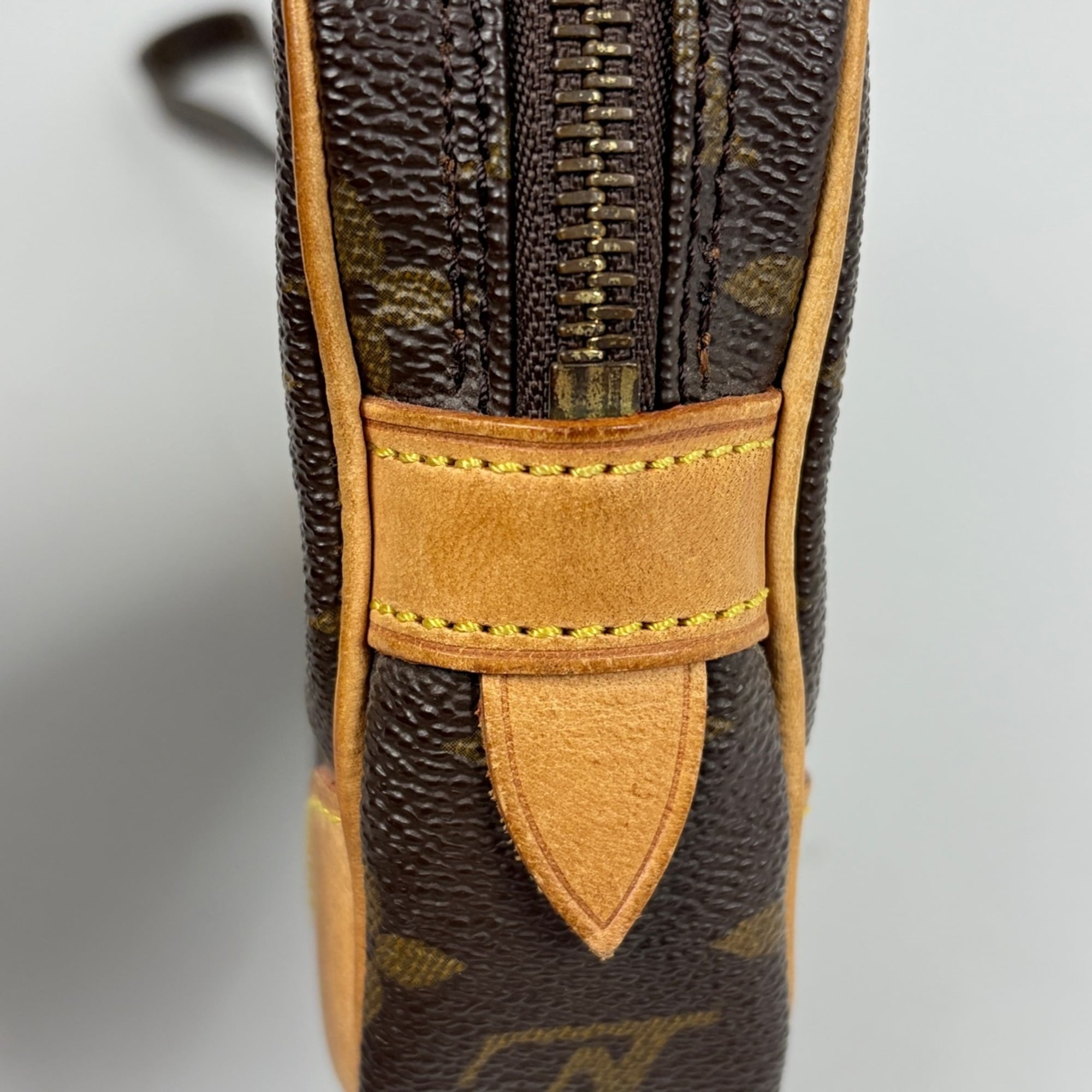 Louis Vuitton Brown Monogram Clutch Bag
