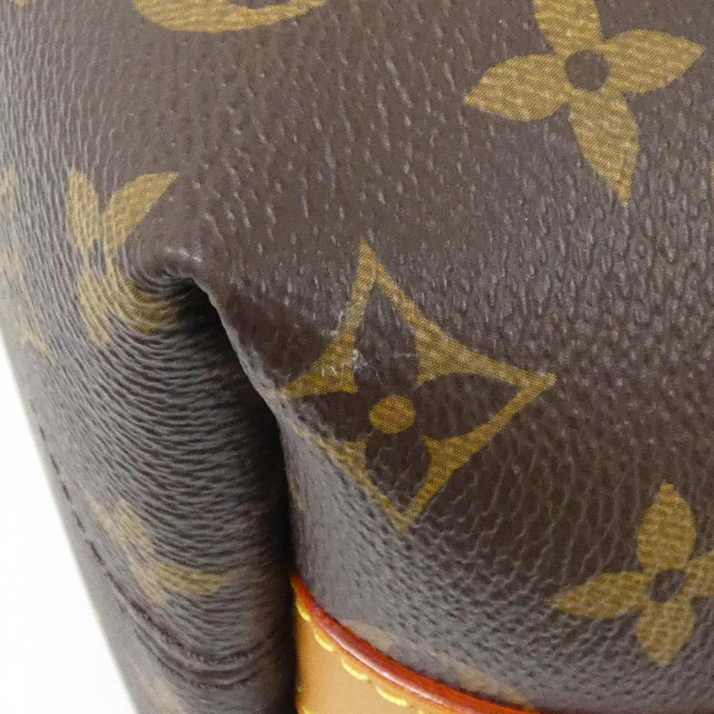 Louis Vuitton Brown Coated Canvas Shoulder Bag
