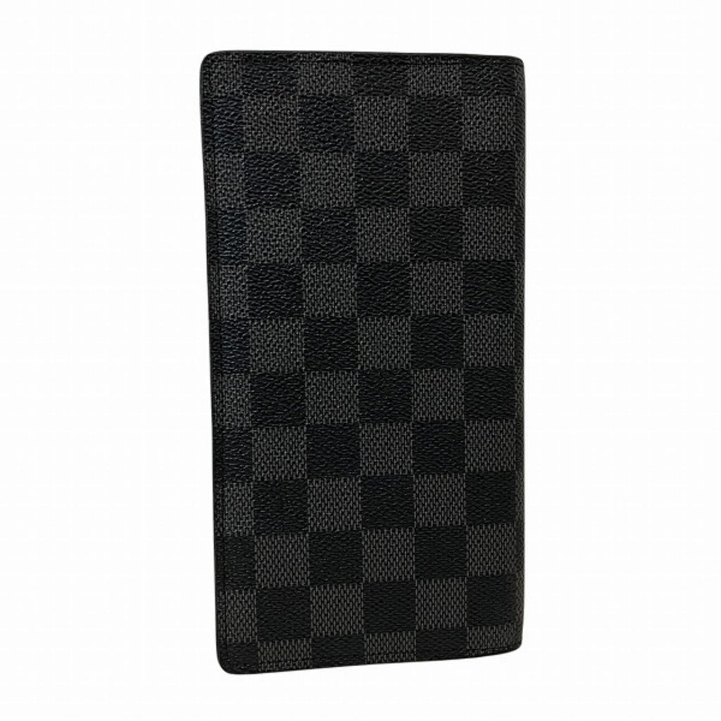 Louis Vuitton Black Damier Graphite Long Wallet
