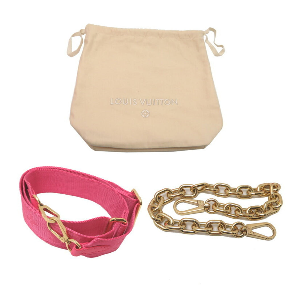 Louis Vuitton Pink Leather Handbag