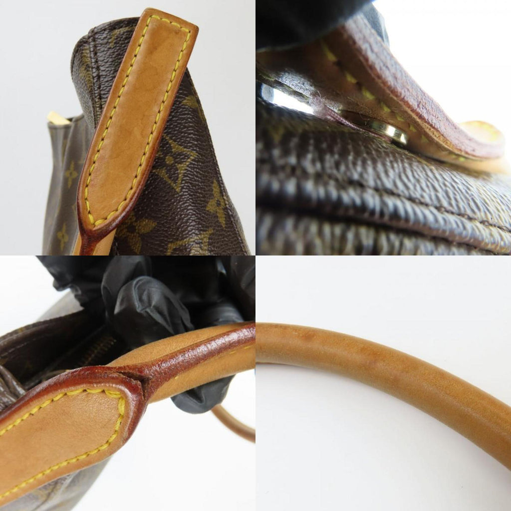 Louis Vuitton Monogram Brown Monogram Leather Shoulder Bag