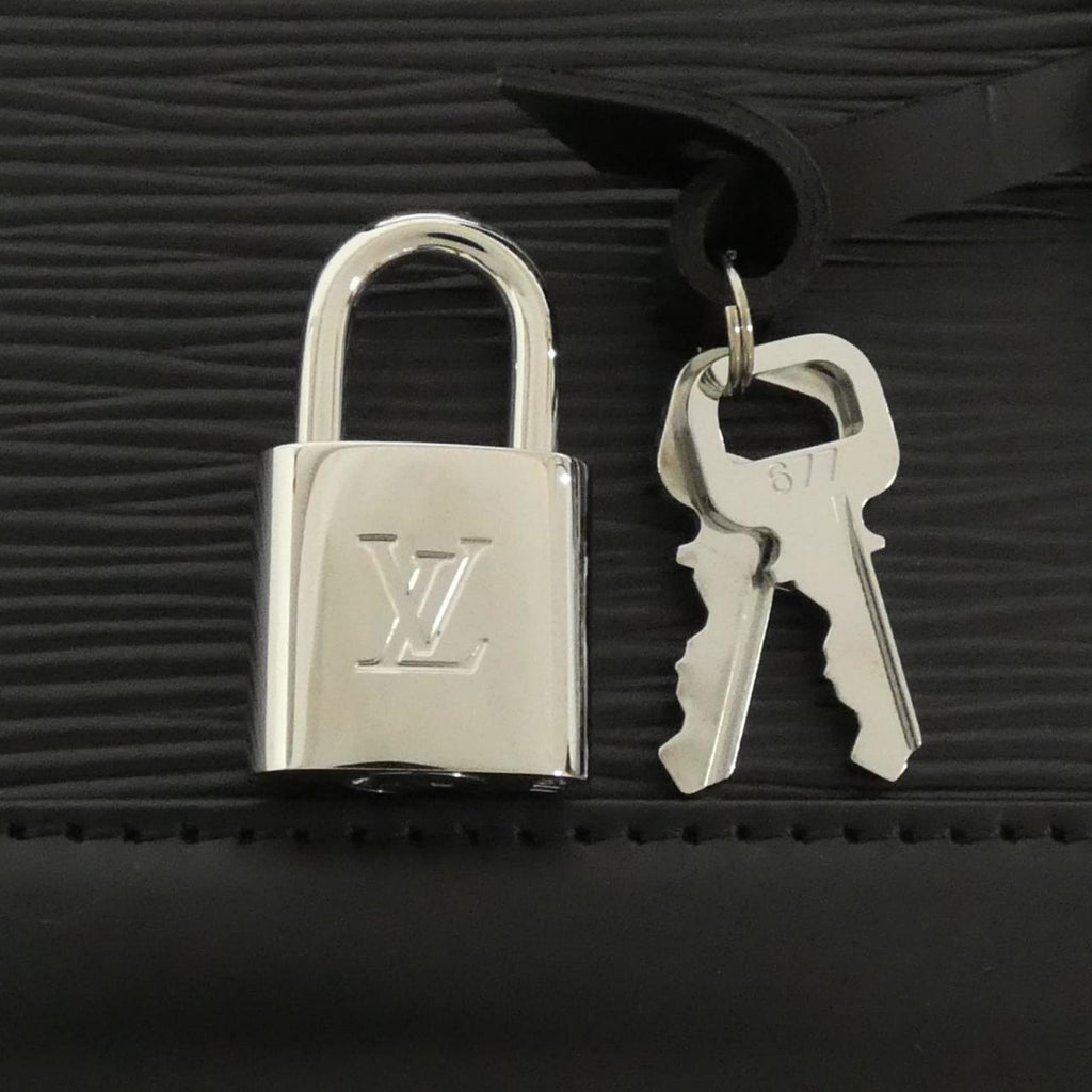 Louis Vuitton Epi Black Leather Handbag