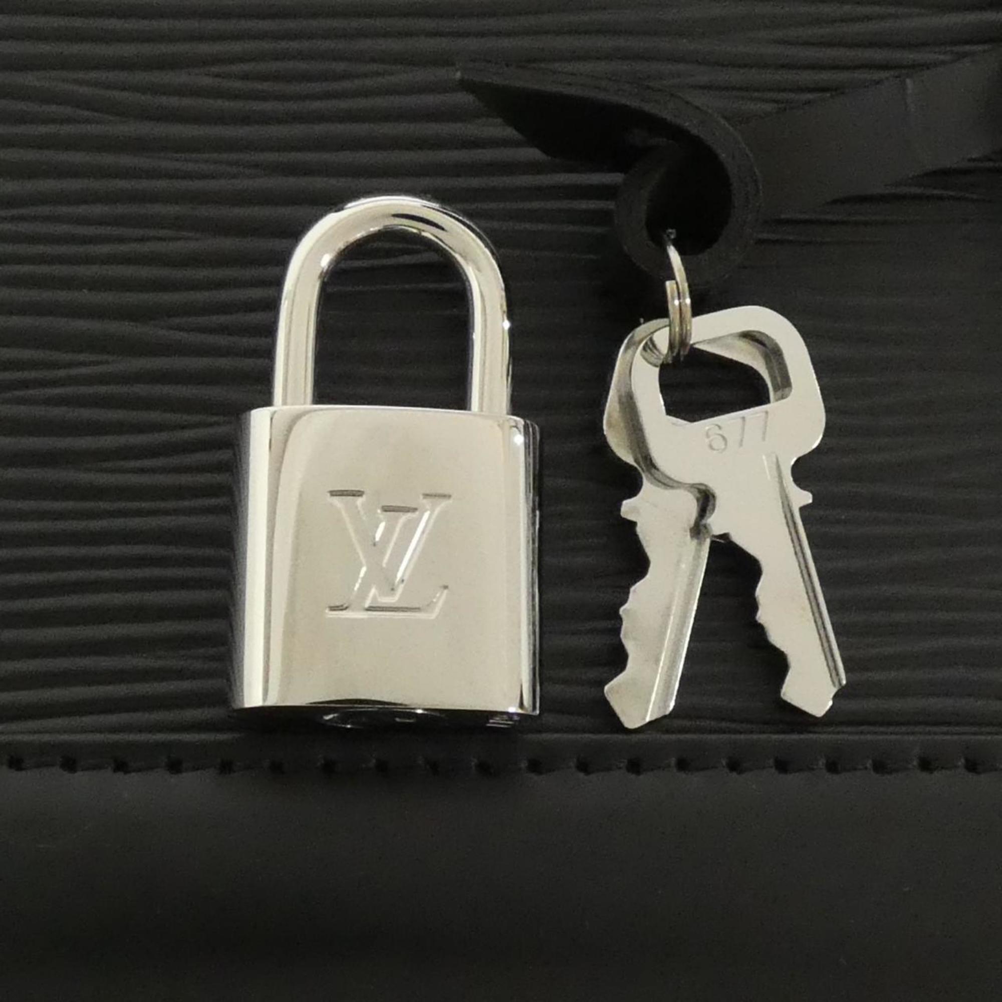Louis Vuitton Epi Black Leather Handbag
