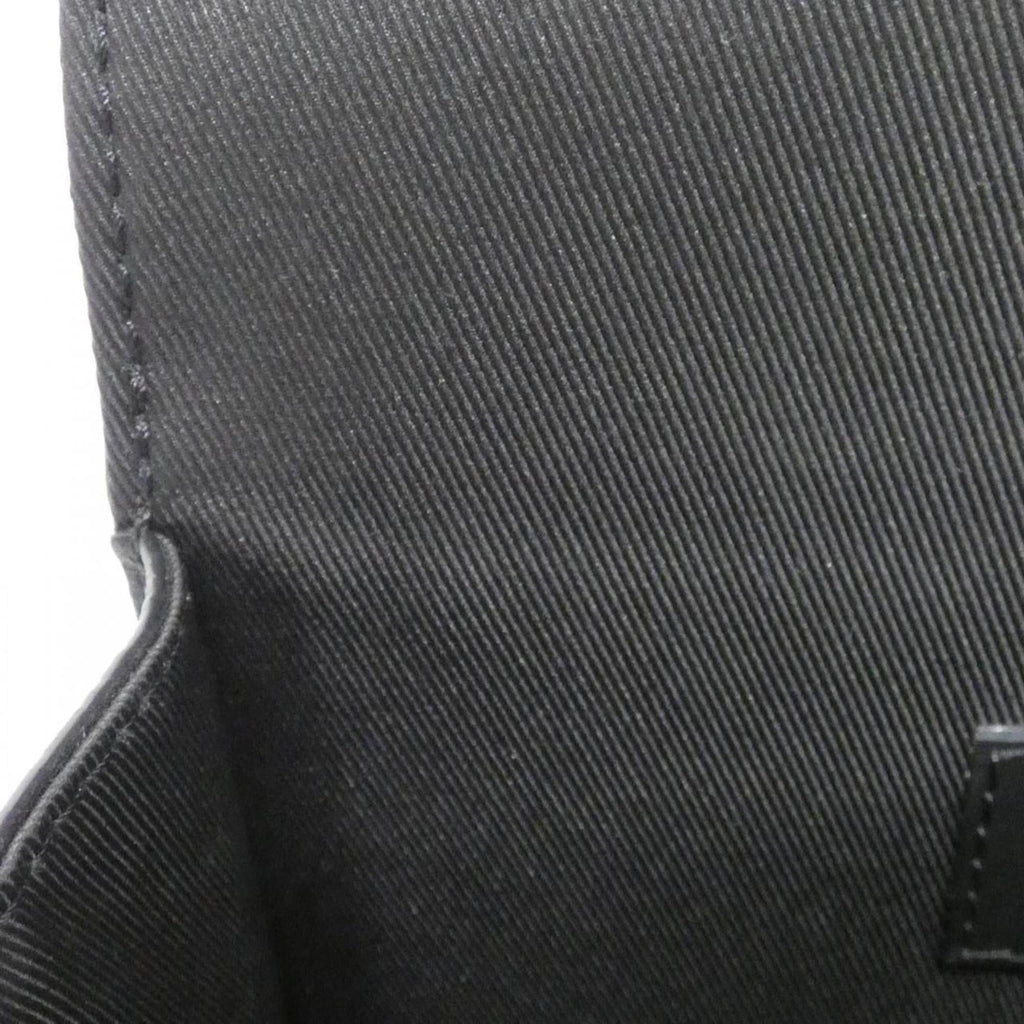 Louis Vuitton Black Leather Shoulder Bag