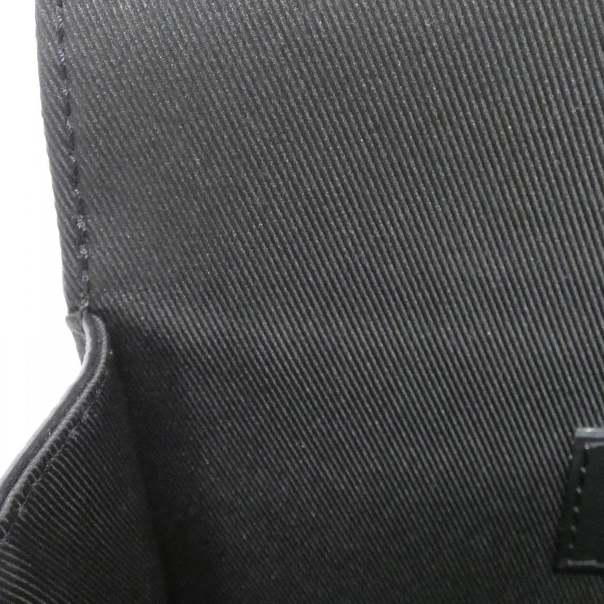 Louis Vuitton Black Leather Shoulder Bag