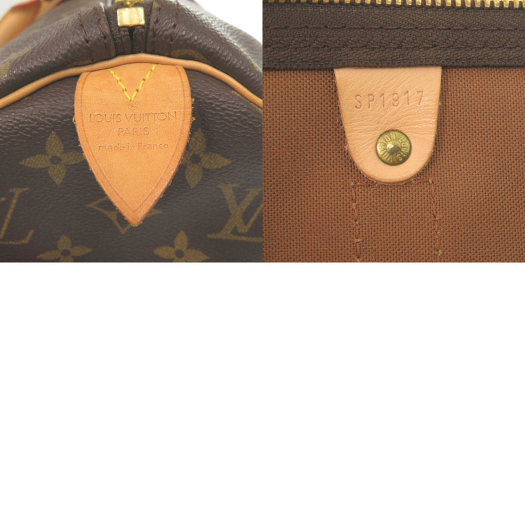 Louis Vuitton Brown Monogram Canvas Boston Bag