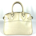 Louis Vuitton Lv Off White White Epi Leather Handbag Tote Bag