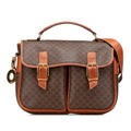 Celine Brown Pvc Leather Handbag Shoulder Bag
