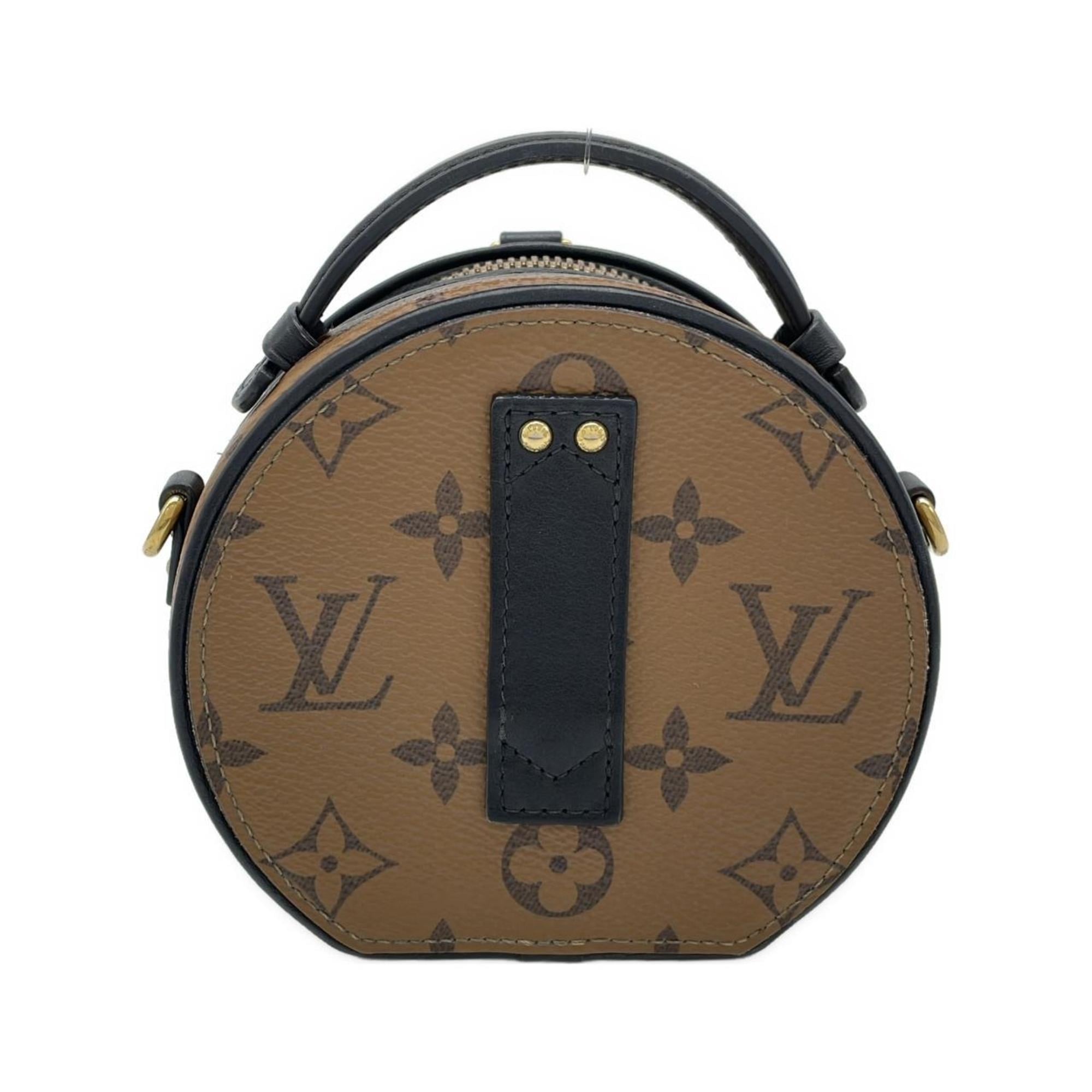 Louis Vuitton Marron Coated Canvas Shoulder Bag