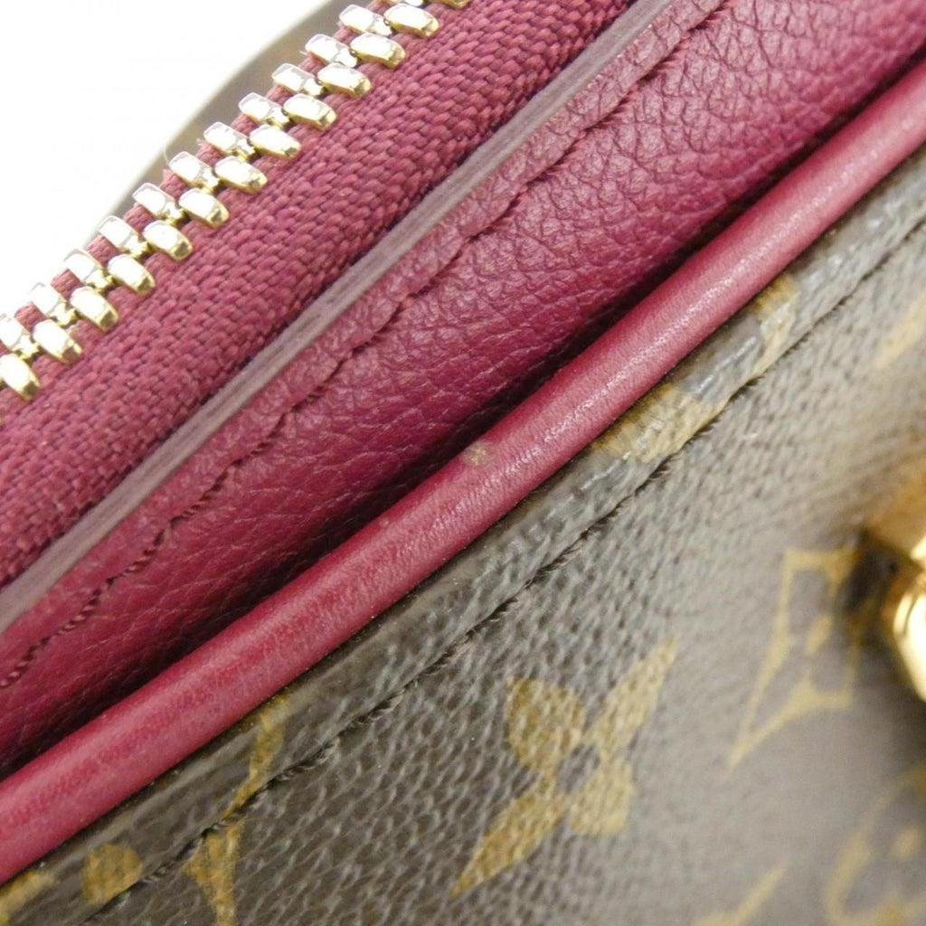 Louis Vuitton Aurore Marron Coated Canvas Handbag