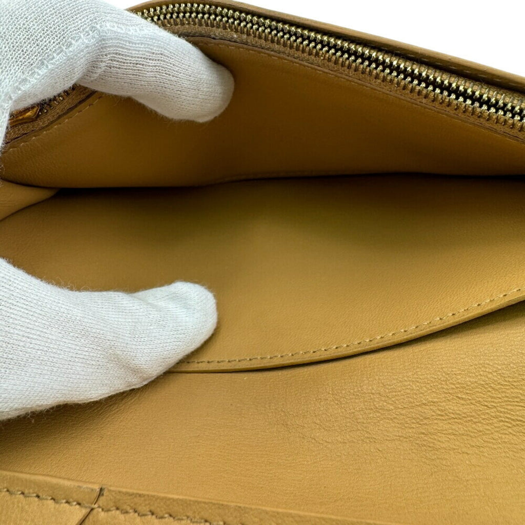 Louis Vuitton Black Leather Long Wallet